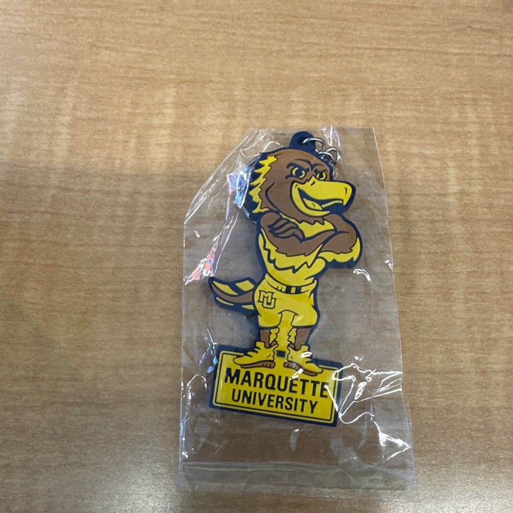 Golden Eagle Keychain - Yellow/Brown